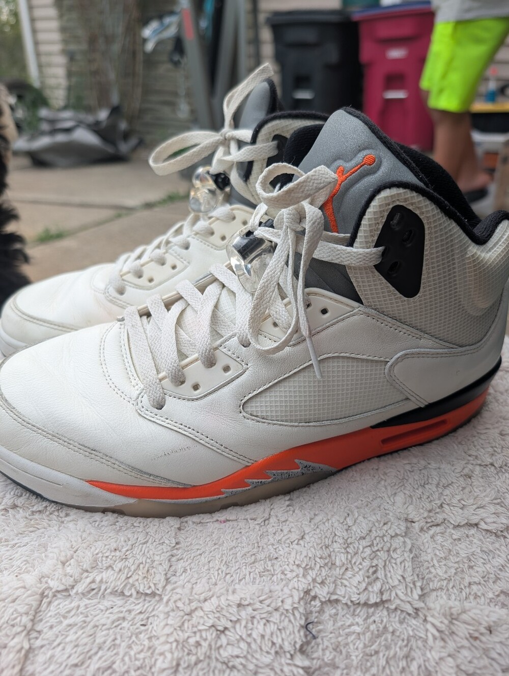 Air Jordan 5 "Shattered Backboard" Sneakers Size 11.5